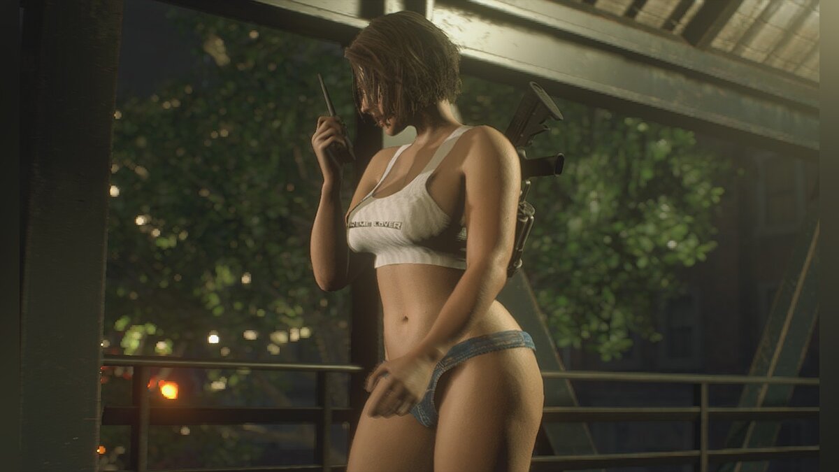 Resident Evil 3 — Curvy athletic Jill