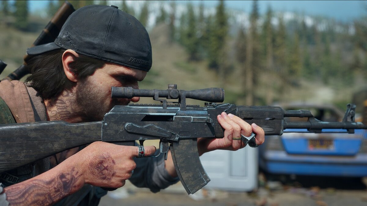 Days Gone — Improved AK47 assault rifle