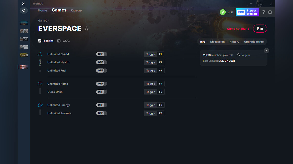 Everspace — Trainer (+7) from 07/27/2021 [WeMod]