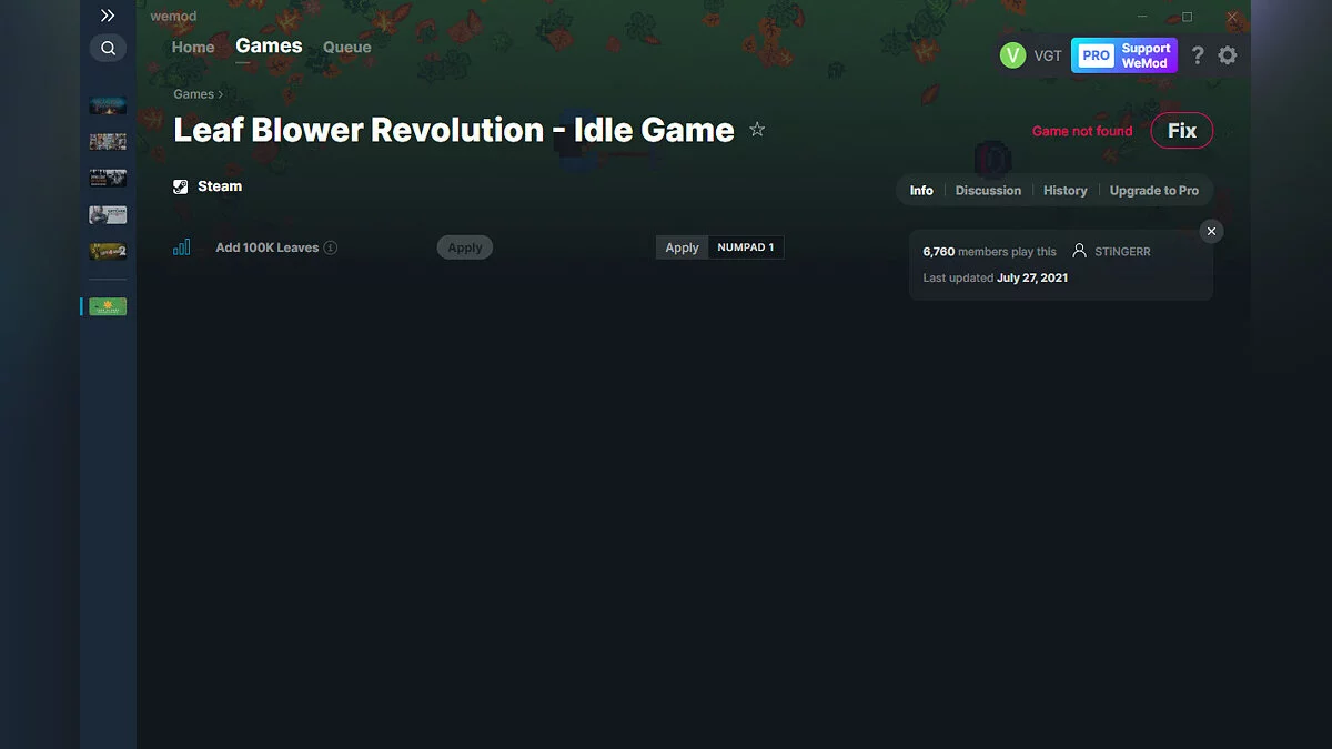 Leaf Blower Revolution — Трейнер (+1) от 27.07.2021 [WeMod]