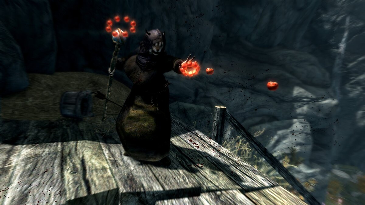 Elder Scrolls 5: Skyrim Special Edition — La Tomatina - tomato spell