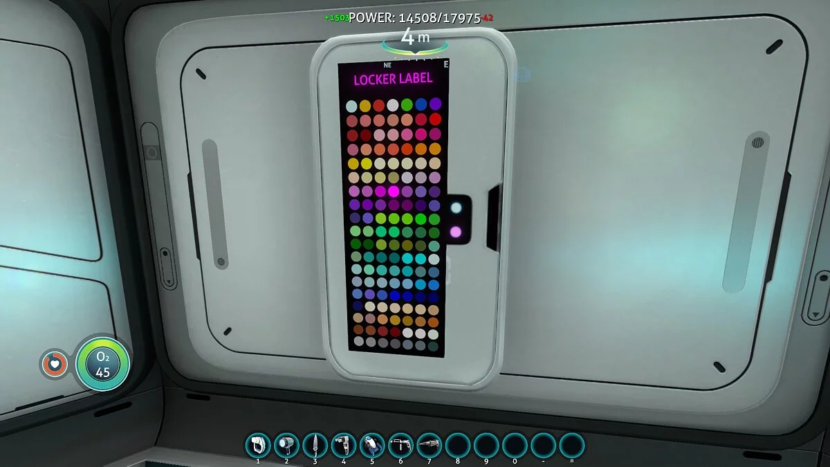 Subnautica — Длинные названия шкафчиков