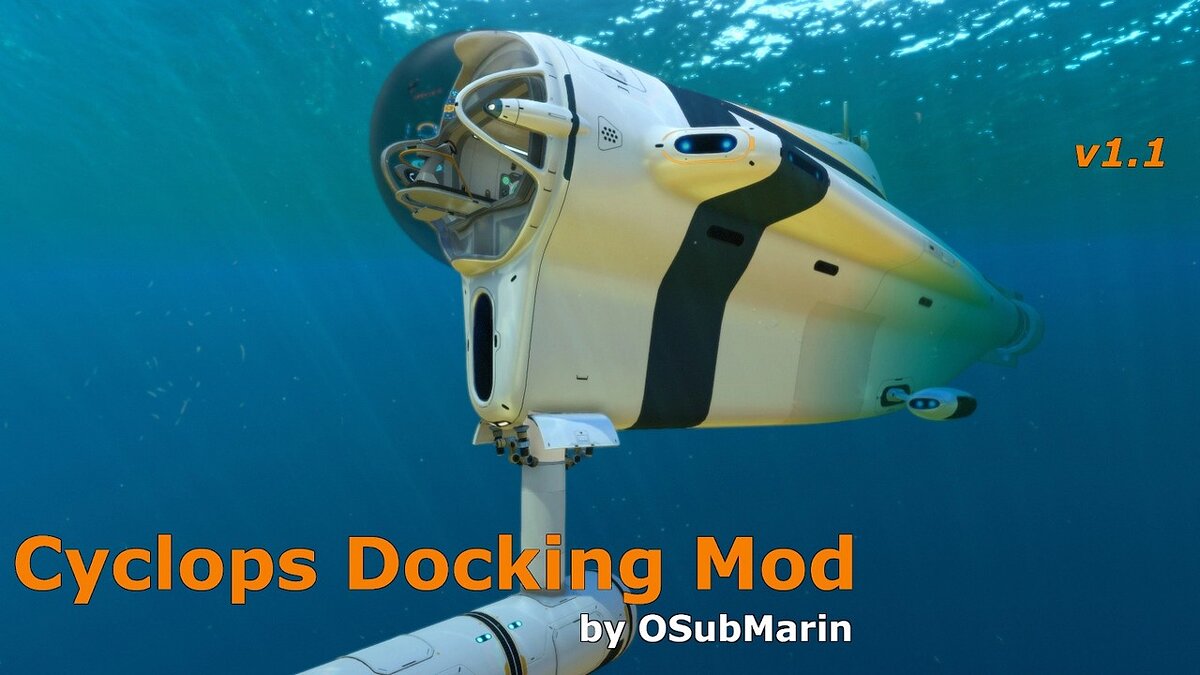 Subnautica — Cyclops docking