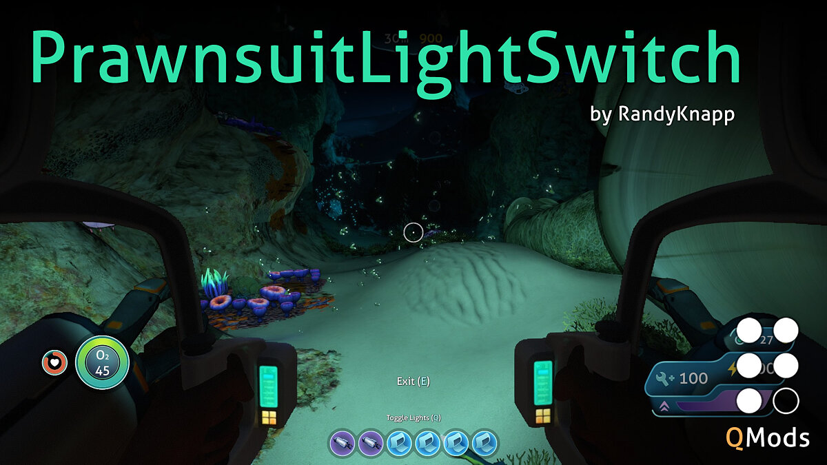 Subnautica — Flashlight for "Crab"