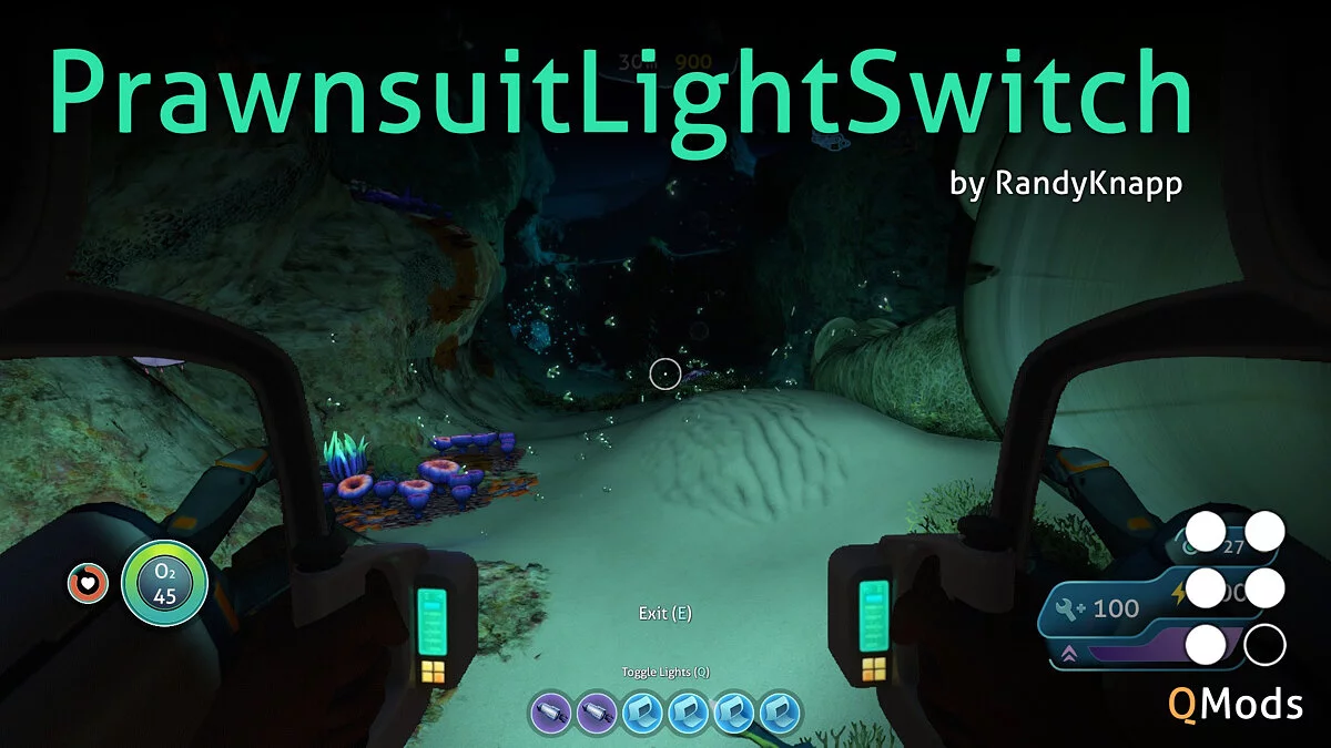 Subnautica — Flashlight for "Crab"