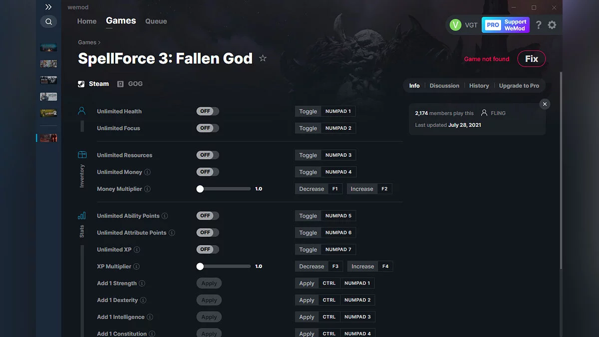 SpellForce 3: Fallen God — Trainer (+14) from 07.28.2021 [WeMod]