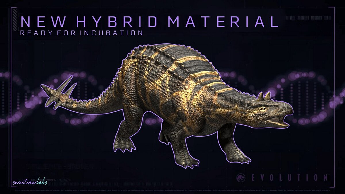 Jurassic World Evolution — Carnotharcus (new hybrid species)