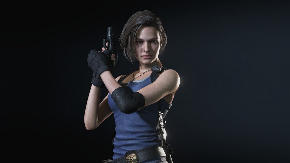 Resident Evil 3 — Hair Physics Jill