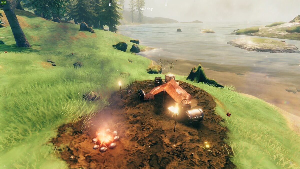 Valheim — Possibility to camp