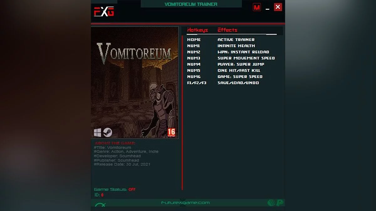 Vomitoreum — Trainer (+7) [1.0]