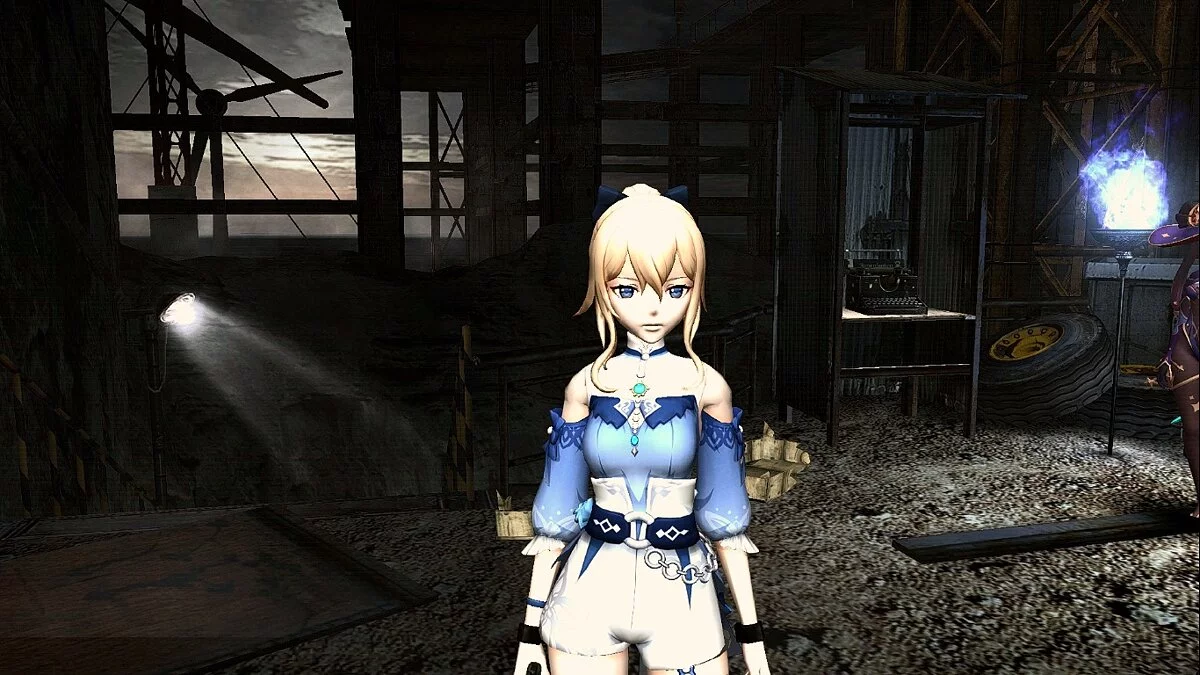 Resident Evil 4 (2005) — Jen del anime Sea Breeze Dandelion