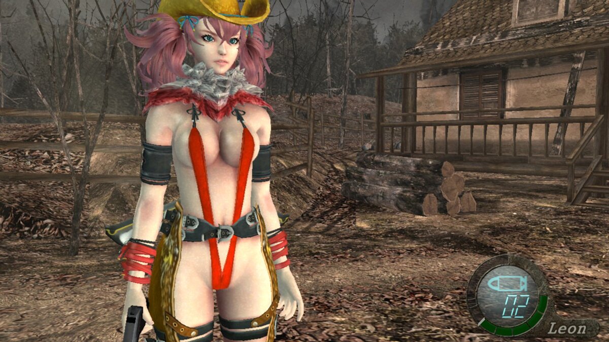 Resident Evil 4 (2005) — Kagura is a cowboy instead of Leon