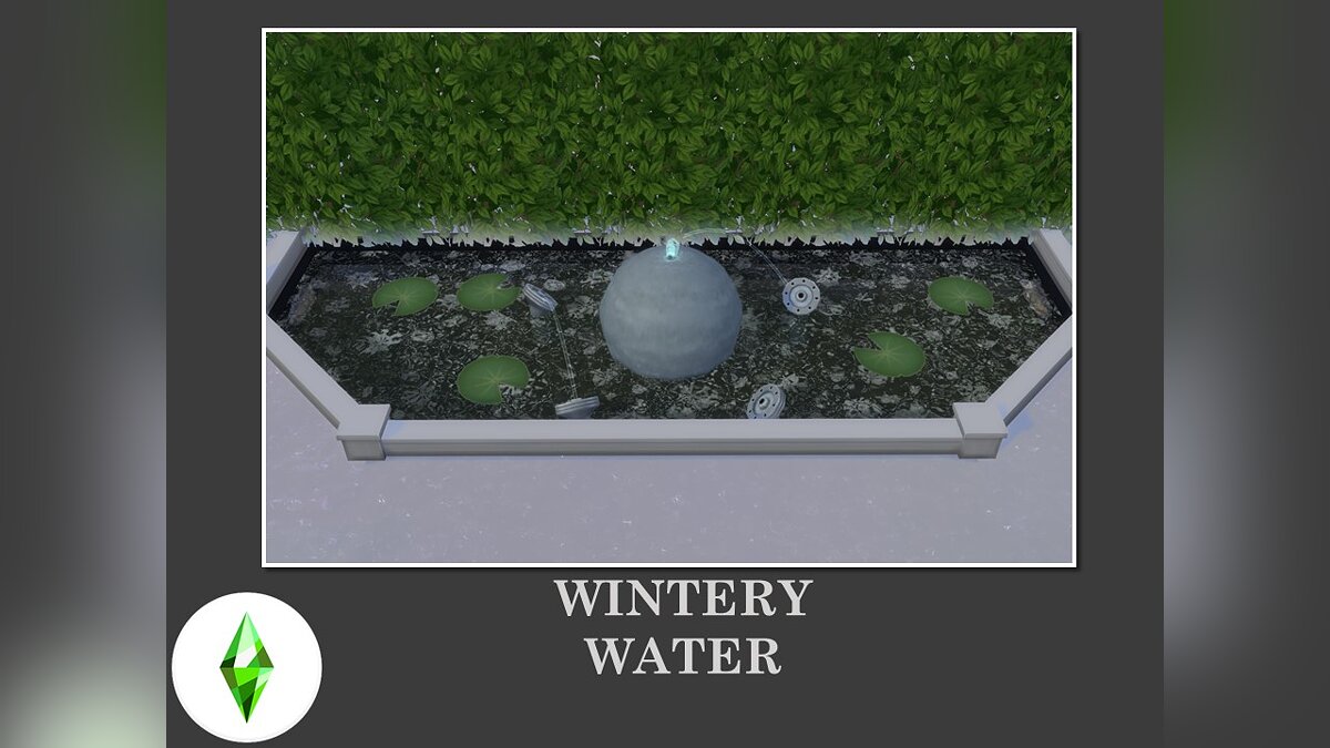 The Sims 4 — winter water