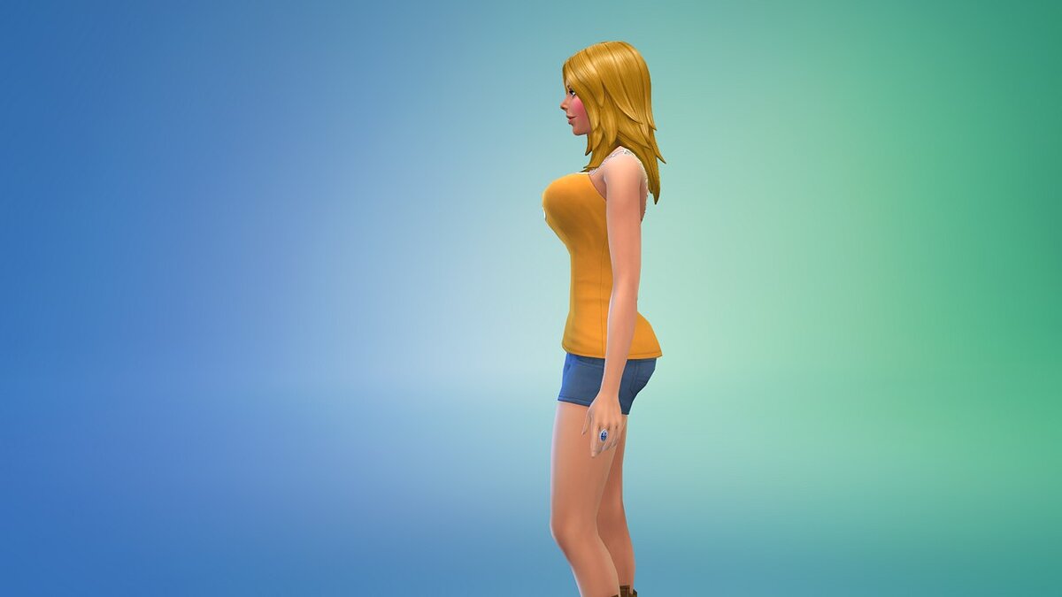 The Sims 4 — Big butt and breasts