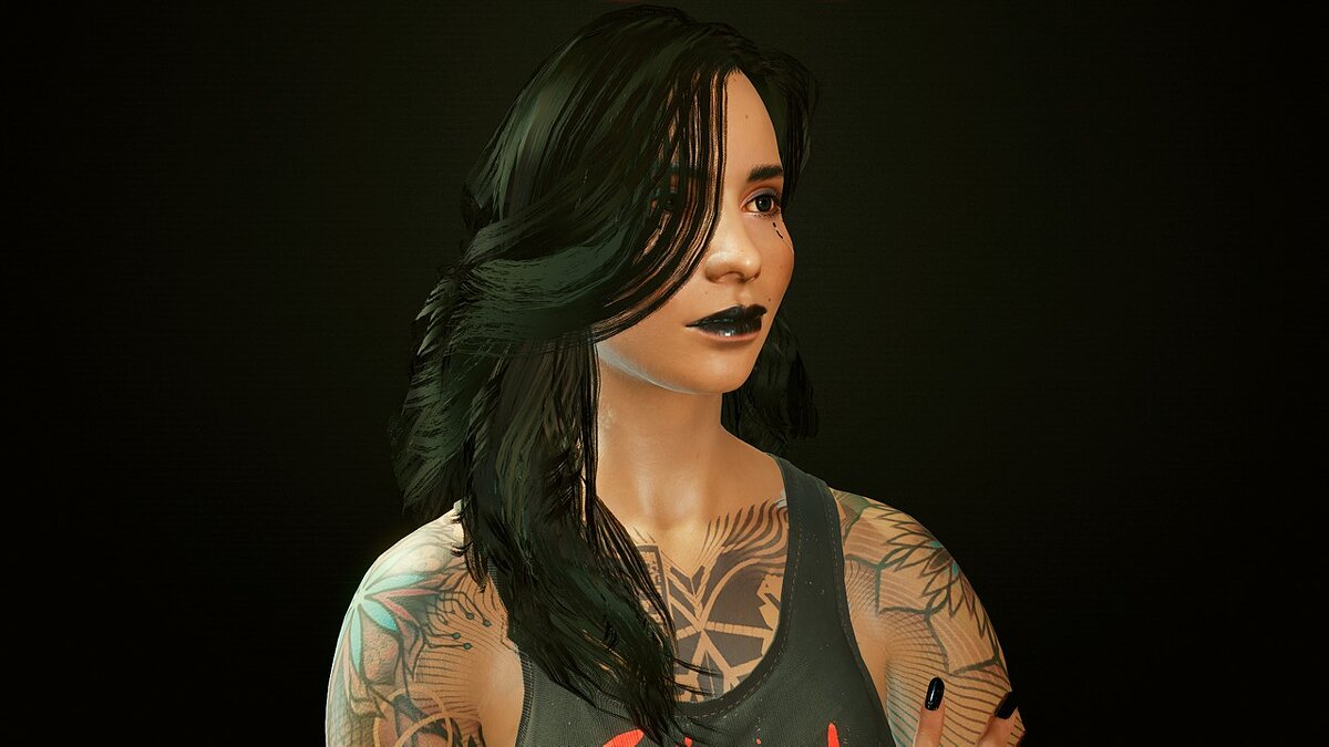 Cyberpunk 2077 — Hairstyle Yennefer