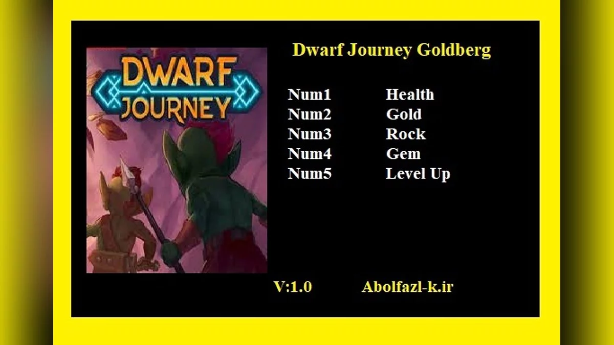 Dwarf Journey — Trainer (+5) [1.0]