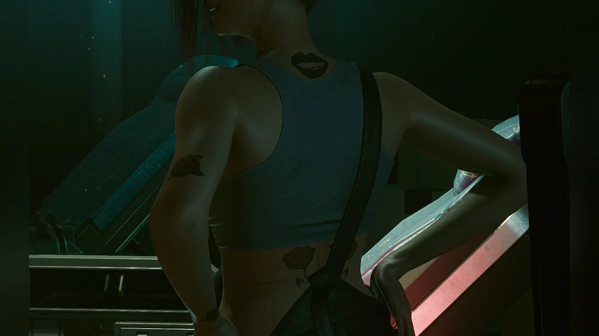 Cyberpunk 2077 — Los nuevos tatuajes de Judy