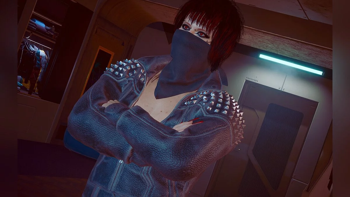 Cyberpunk 2077 — Бандана для лица