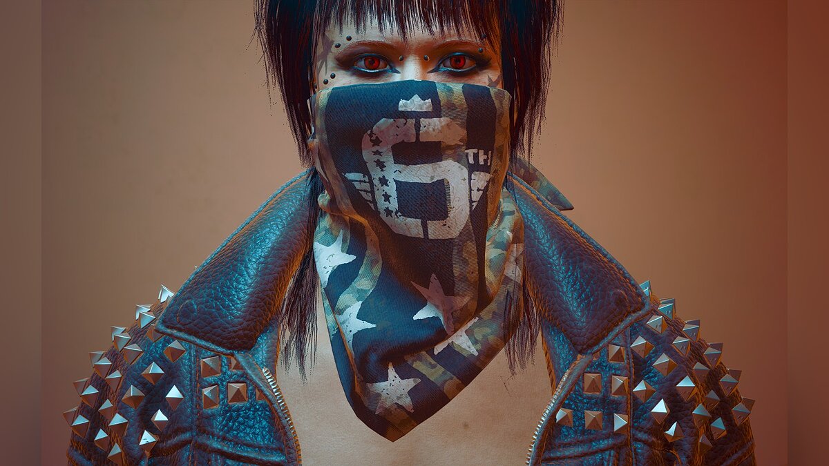 Cyberpunk 2077 — Face bandana