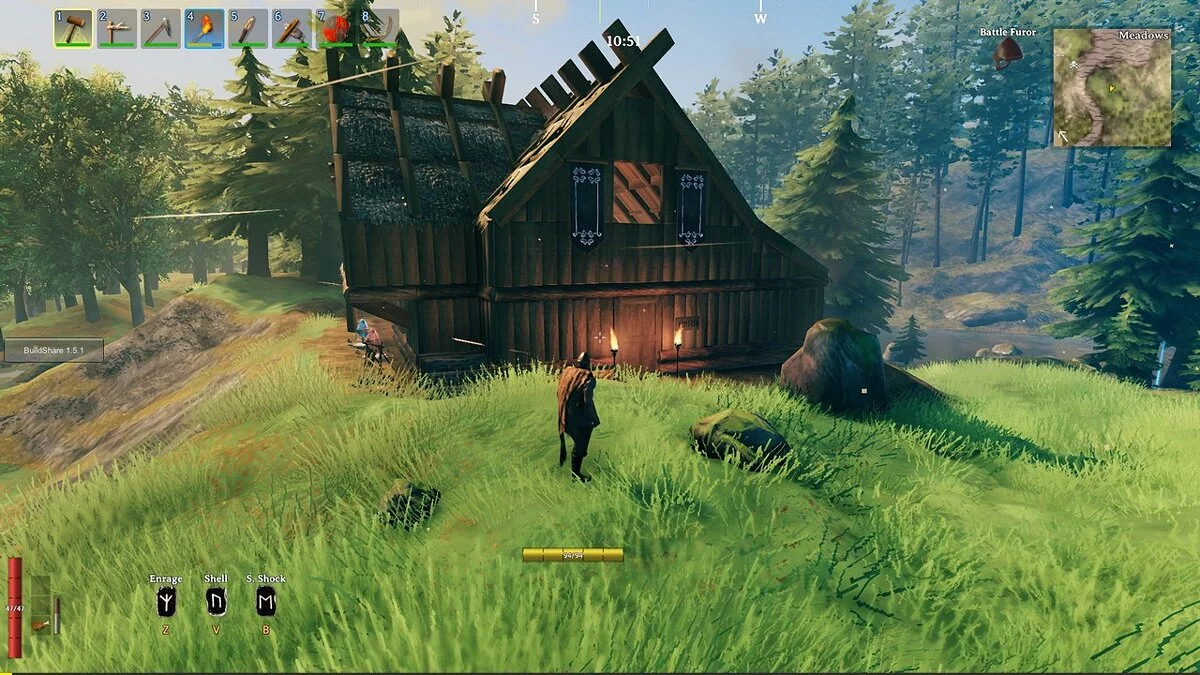 Valheim — Blacksmith building