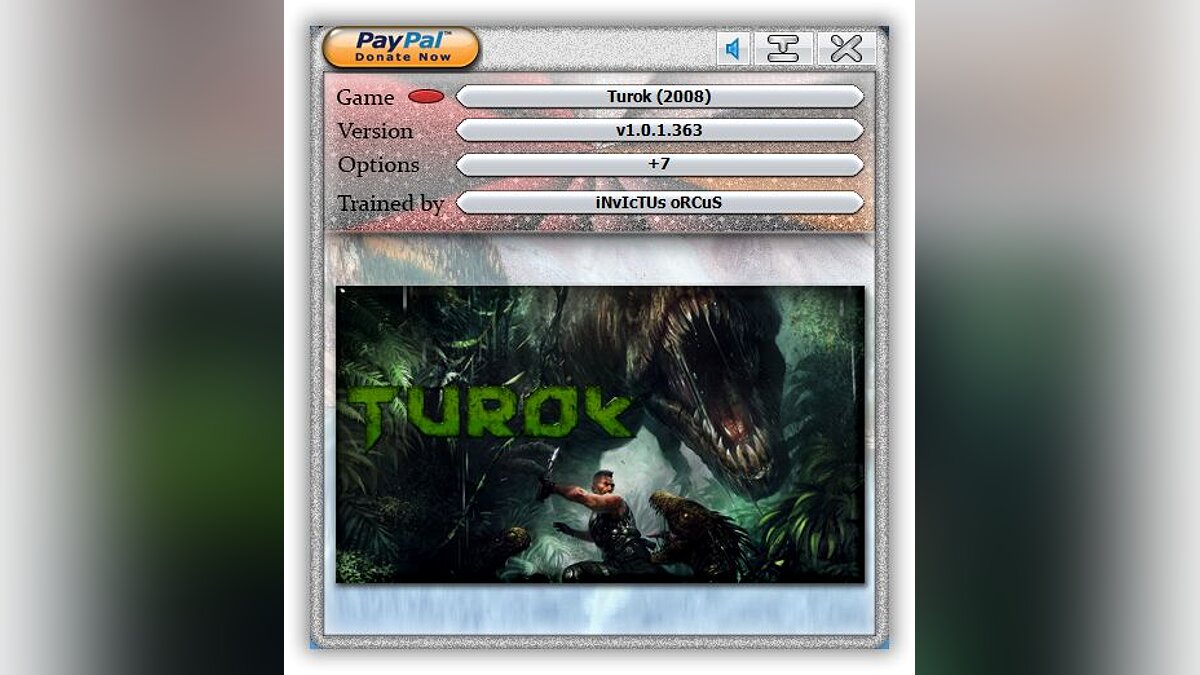 Turok — Trainer (+5/+7) [1.0.1.363 Fixed]