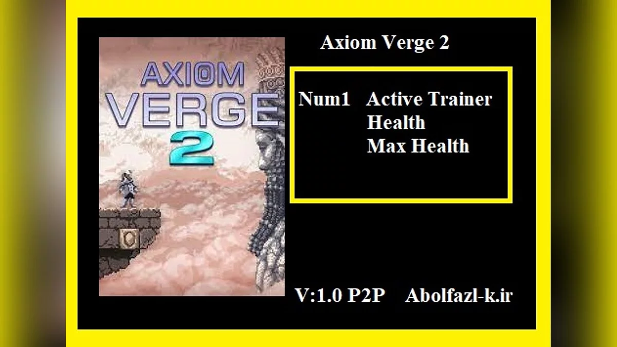 Axiom Verge 2 — Trainer (+2) [1.0]