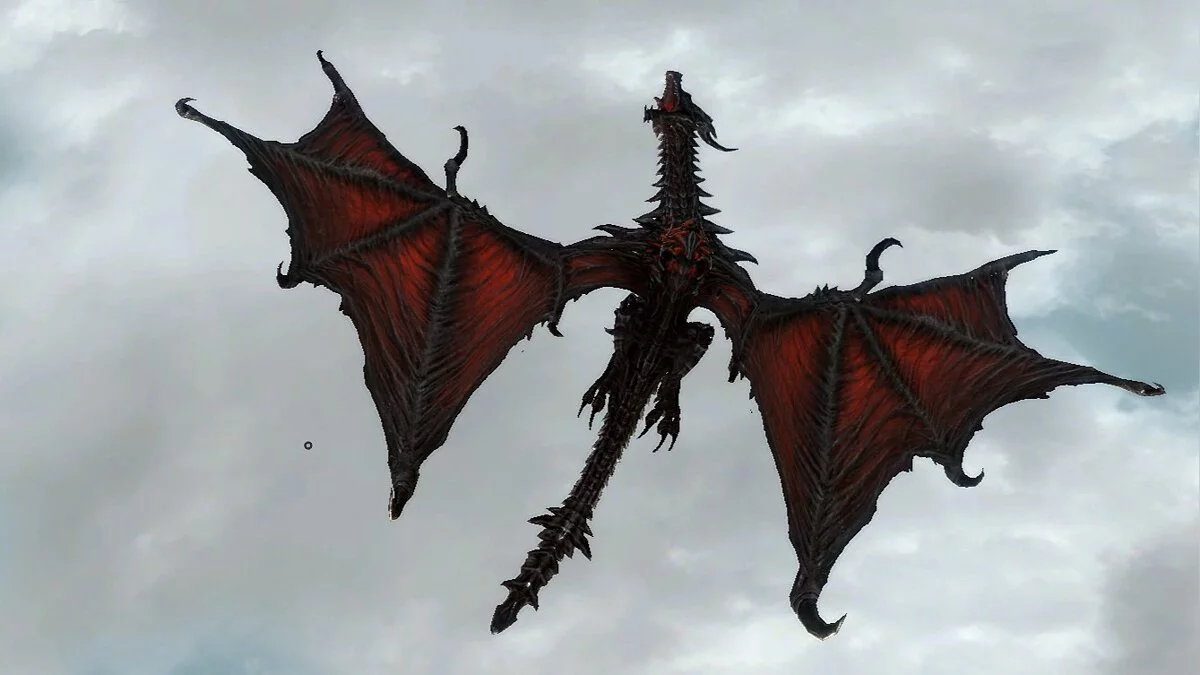 Elder Scrolls 5: Skyrim Special Edition — Драконы-бабочки