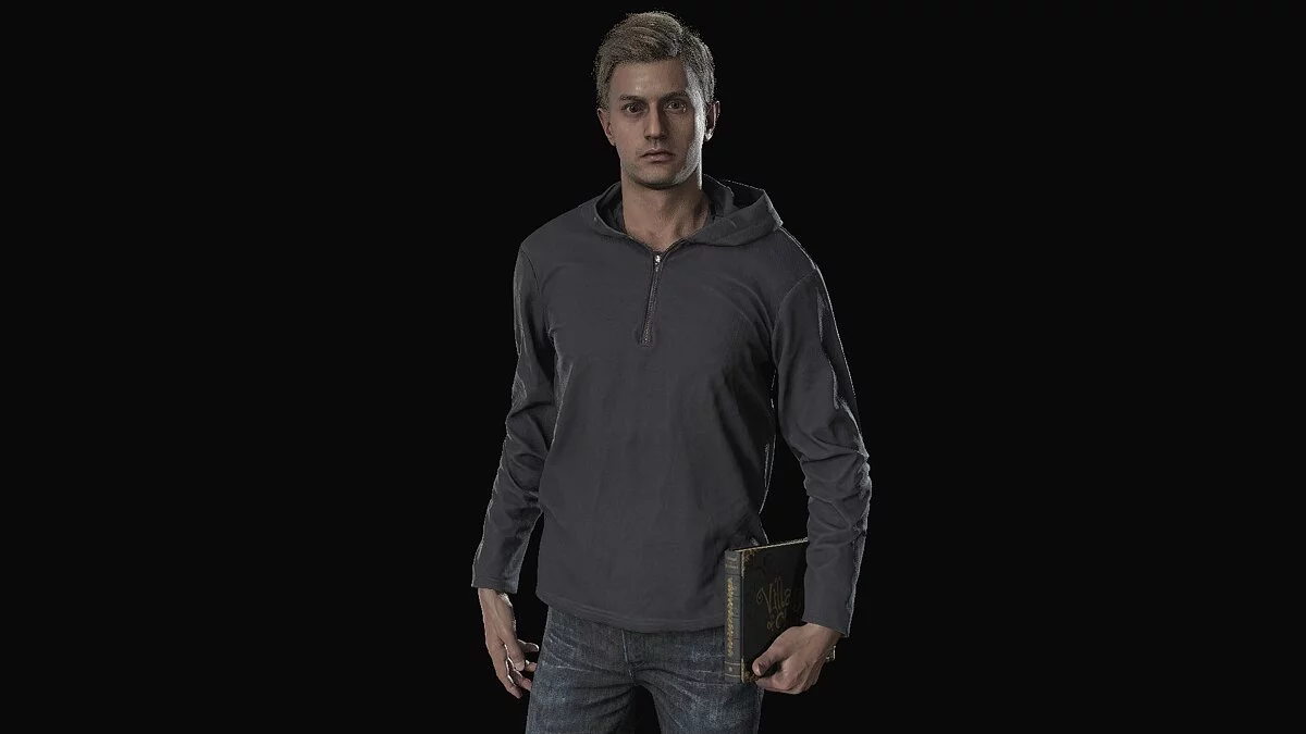 Resident Evil Village — Ethan con sudadera