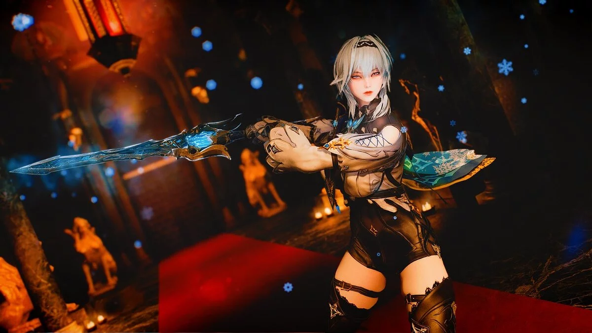 Elder Scrolls 5: Skyrim Special Edition — Набор фэнтезийных доспехов и оружия