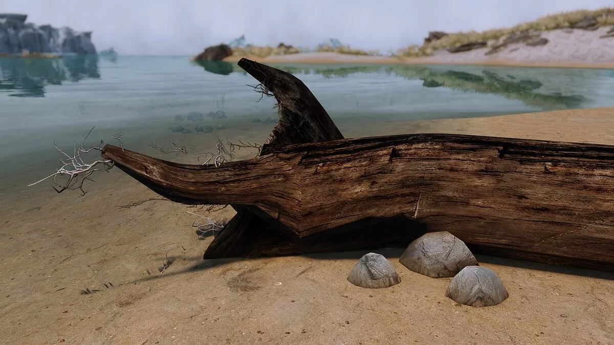 Elder Scrolls 5: Skyrim Special Edition — Driftwood textures in 8K