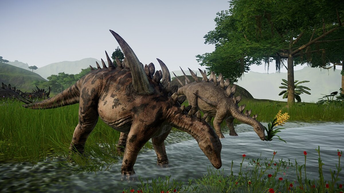 Jurassic World Evolution — Improved Stegosaurids