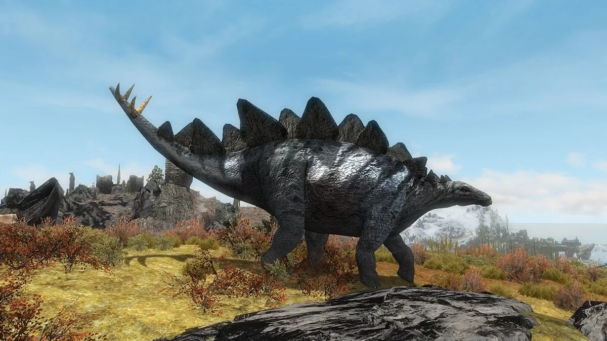 Elder Scrolls 5: Skyrim Special Edition — Stegosaurids