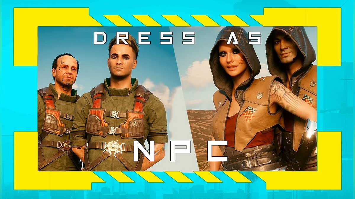 Cyberpunk 2077 — Full NPC Outfits