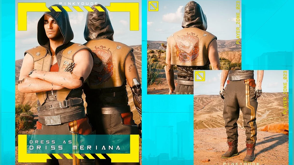Cyberpunk 2077 — Повні вбрання NPC