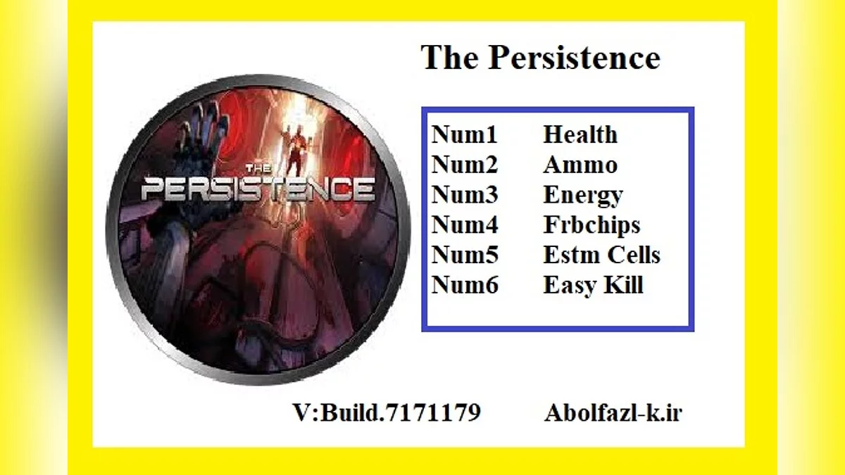 The Persistence — Trainer (+6) [Build.7171179]