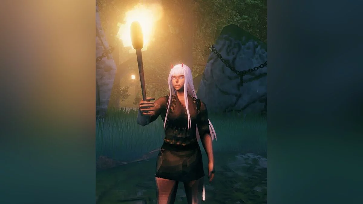 Valheim — Прическа Zero Two
