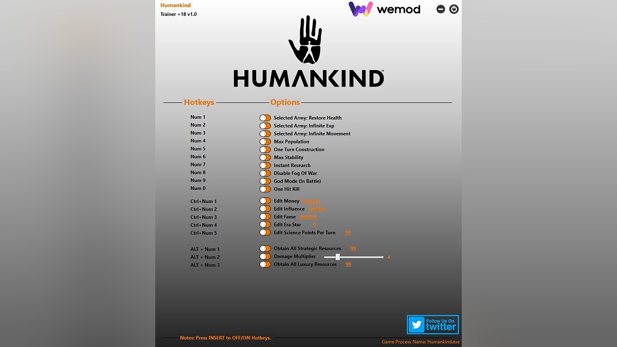 Humankind — Trainer (+18) [1.0] [v1.0+]