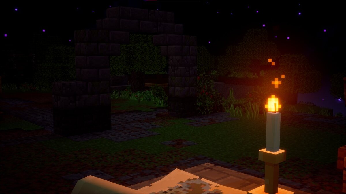 Minecraft Dungeons — Starry Night Camp