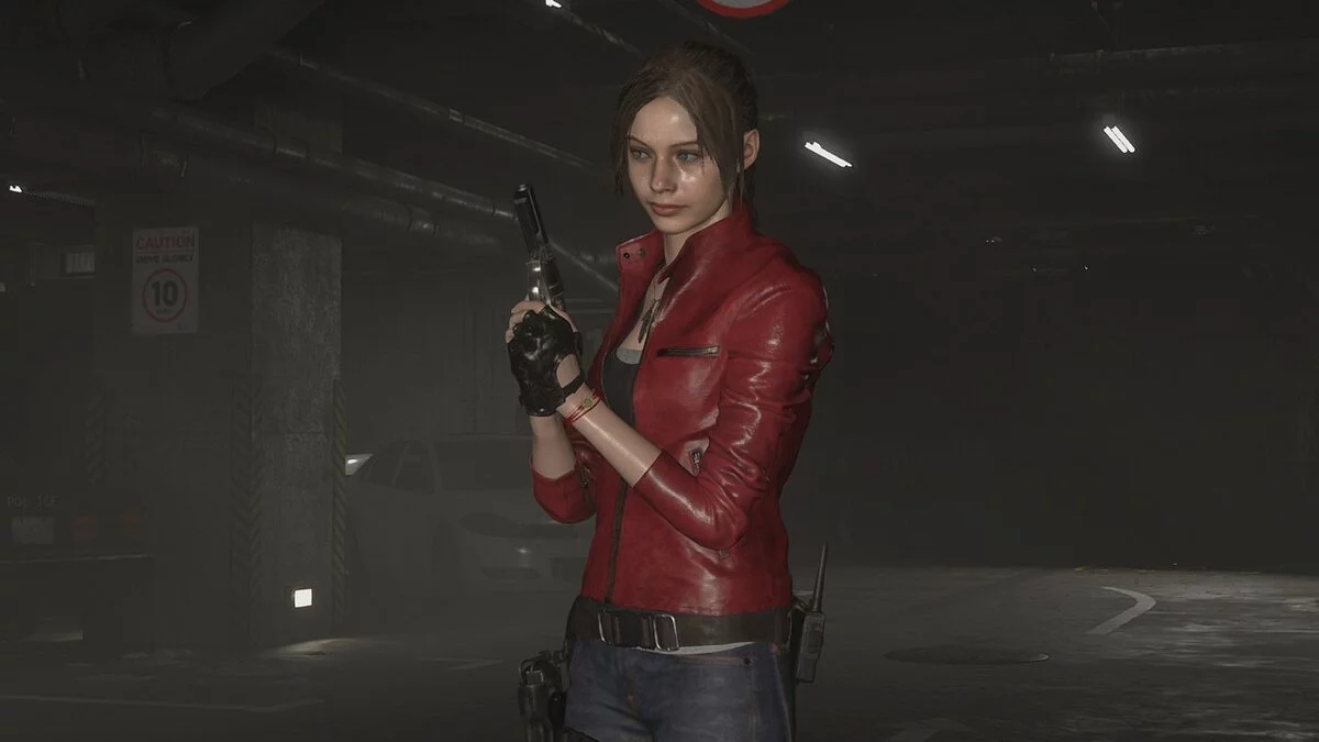 Resident Evil 2 — Клер у рукавичках