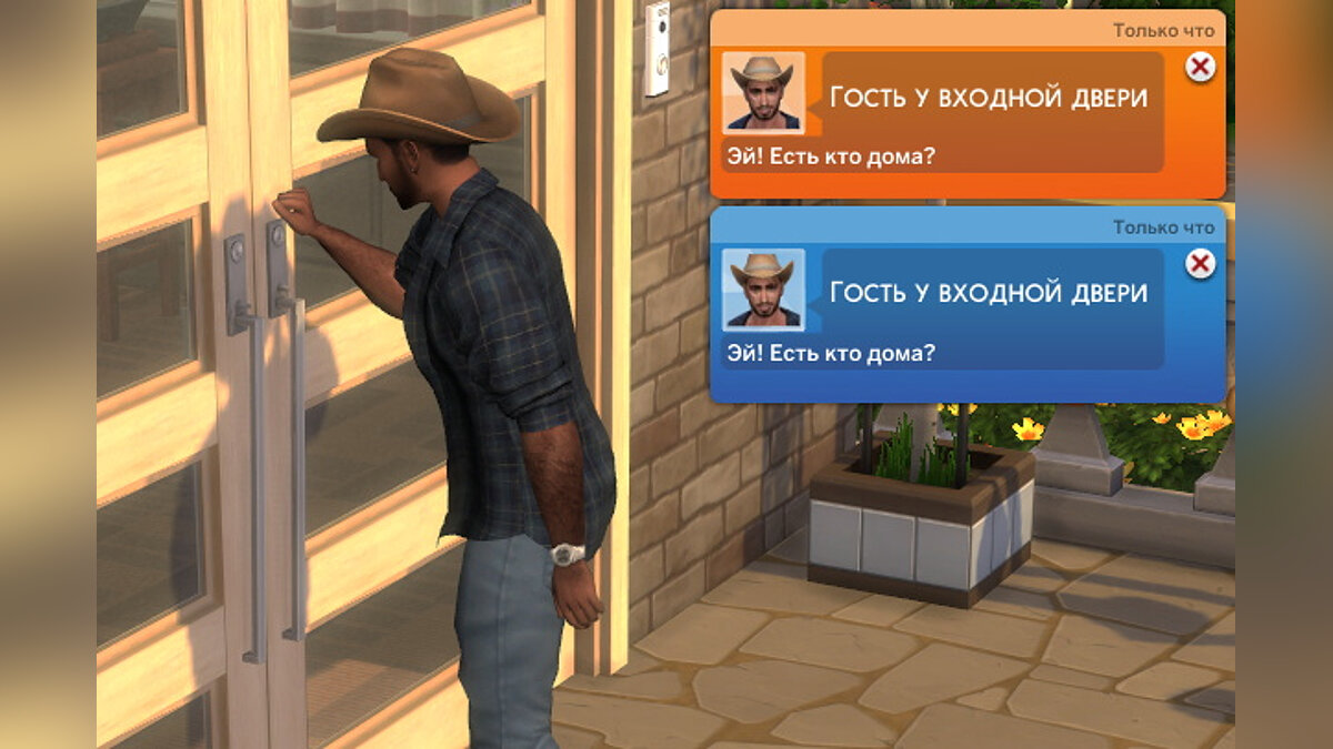 The Sims 4 — Visitor Notifications