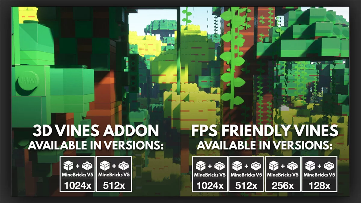 Minecraft — Блоки Lego