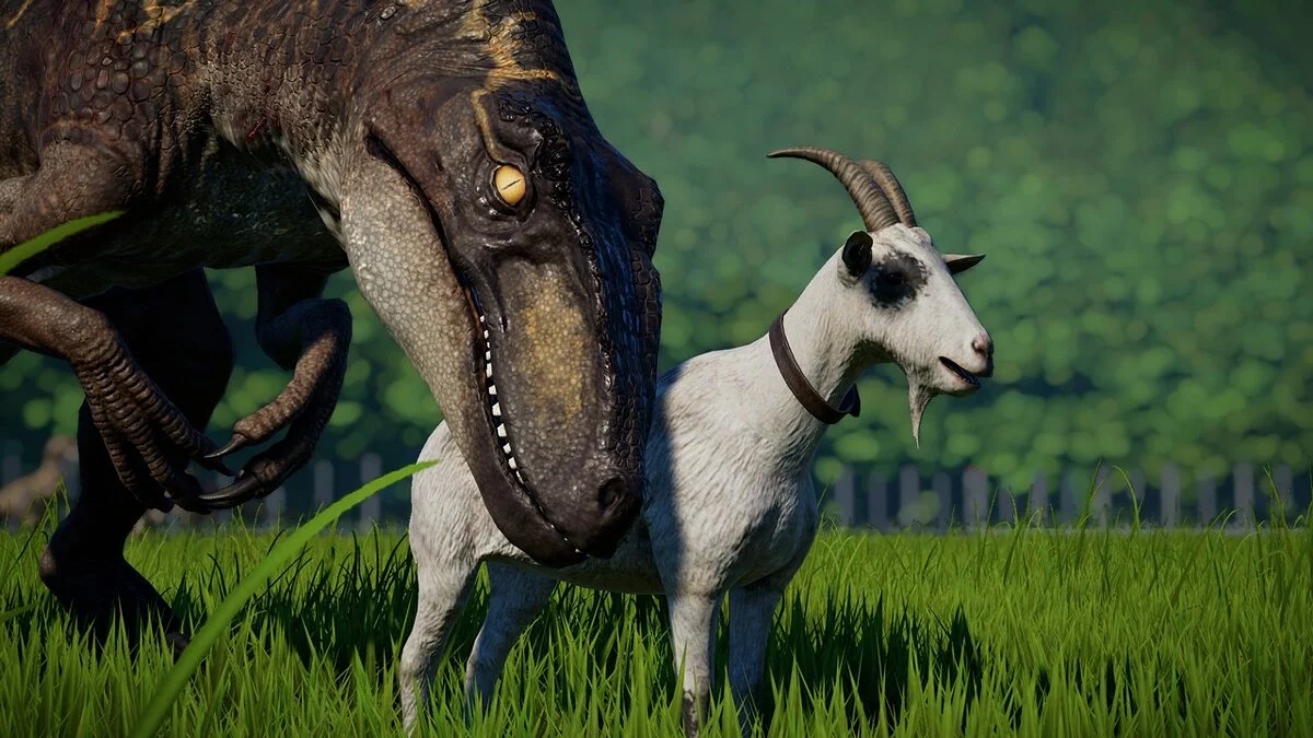 Jurassic World Evolution — Ютараптор (новий вигляд)