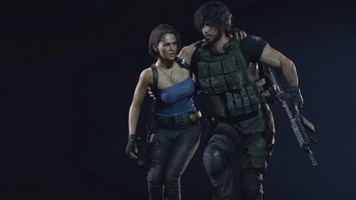 Resident Evil 3 — Джилл в топе и штанах