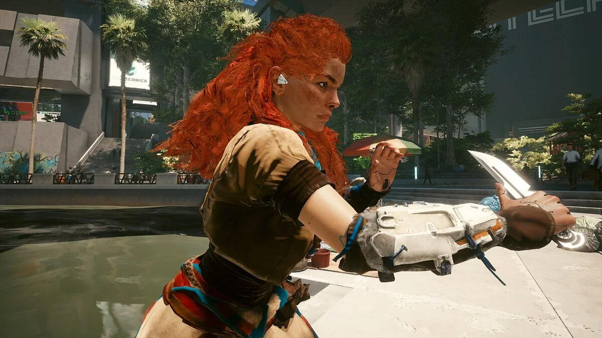 Cyberpunk 2077 — Элой вместо Ви