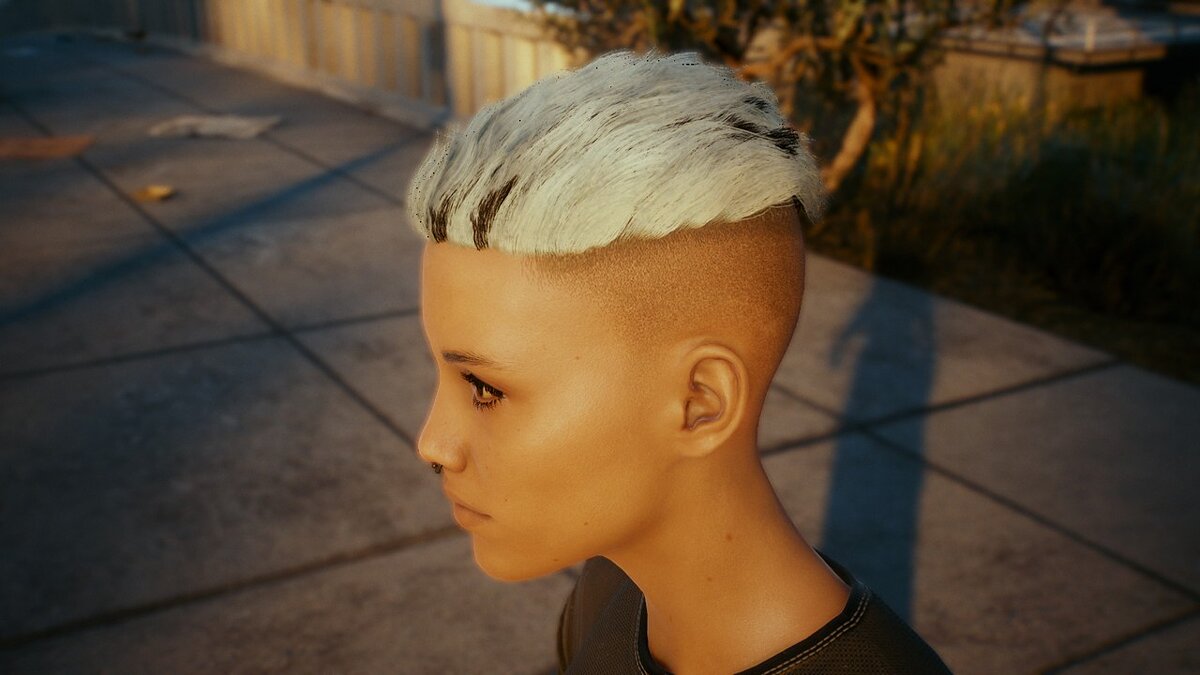 Cyberpunk 2077 — Stylish short haircut for V