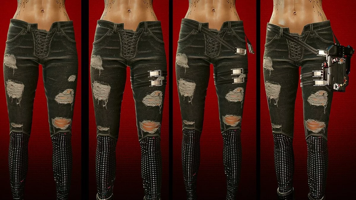 Cyberpunk 2077 — Штаны Альт в 72 вариантах