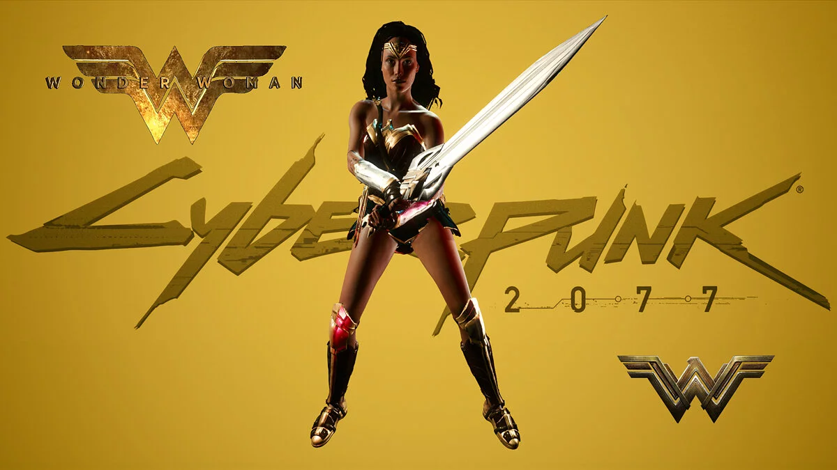 Cyberpunk 2077 — Wonder Woman