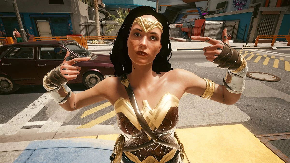 Cyberpunk 2077 — Чудо-женщина