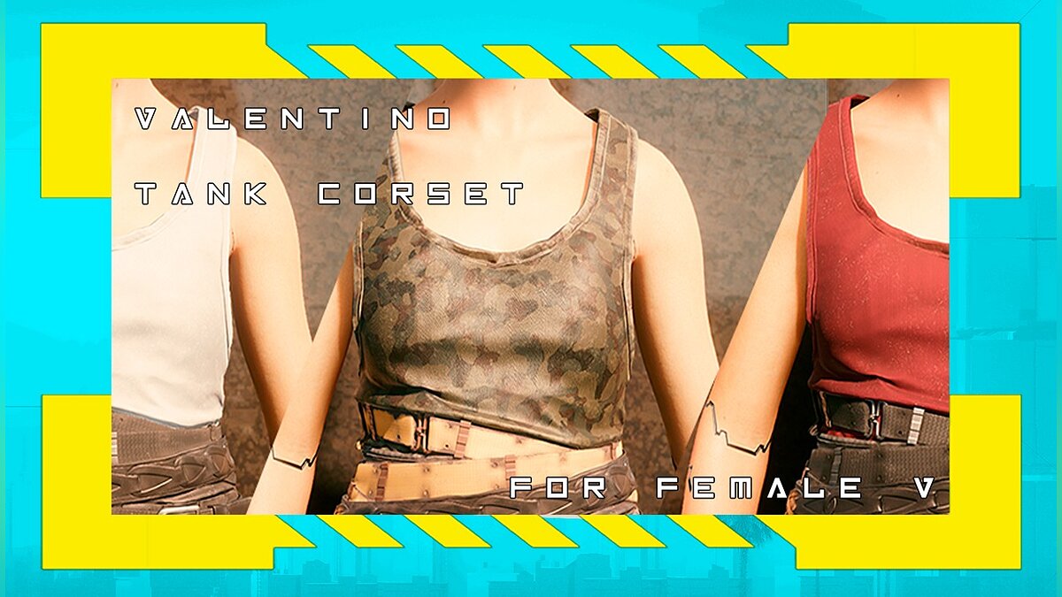 Cyberpunk 2077 — Valentino corset