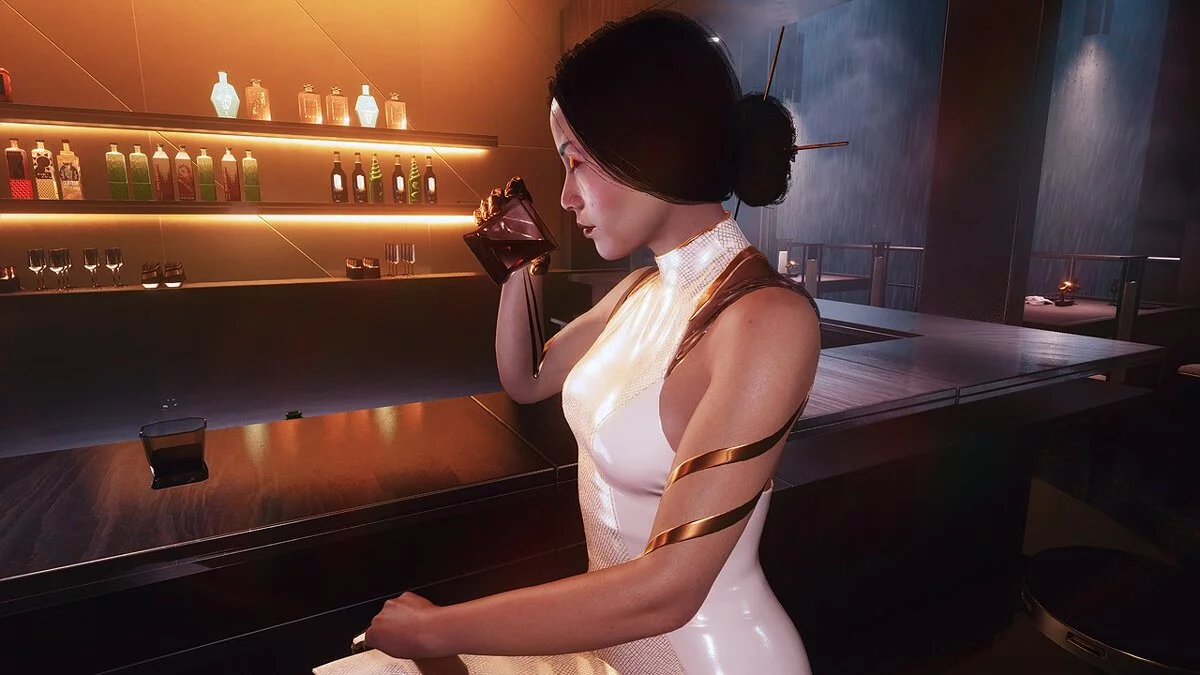 Cyberpunk 2077 — Nuevo peinado para Hanako